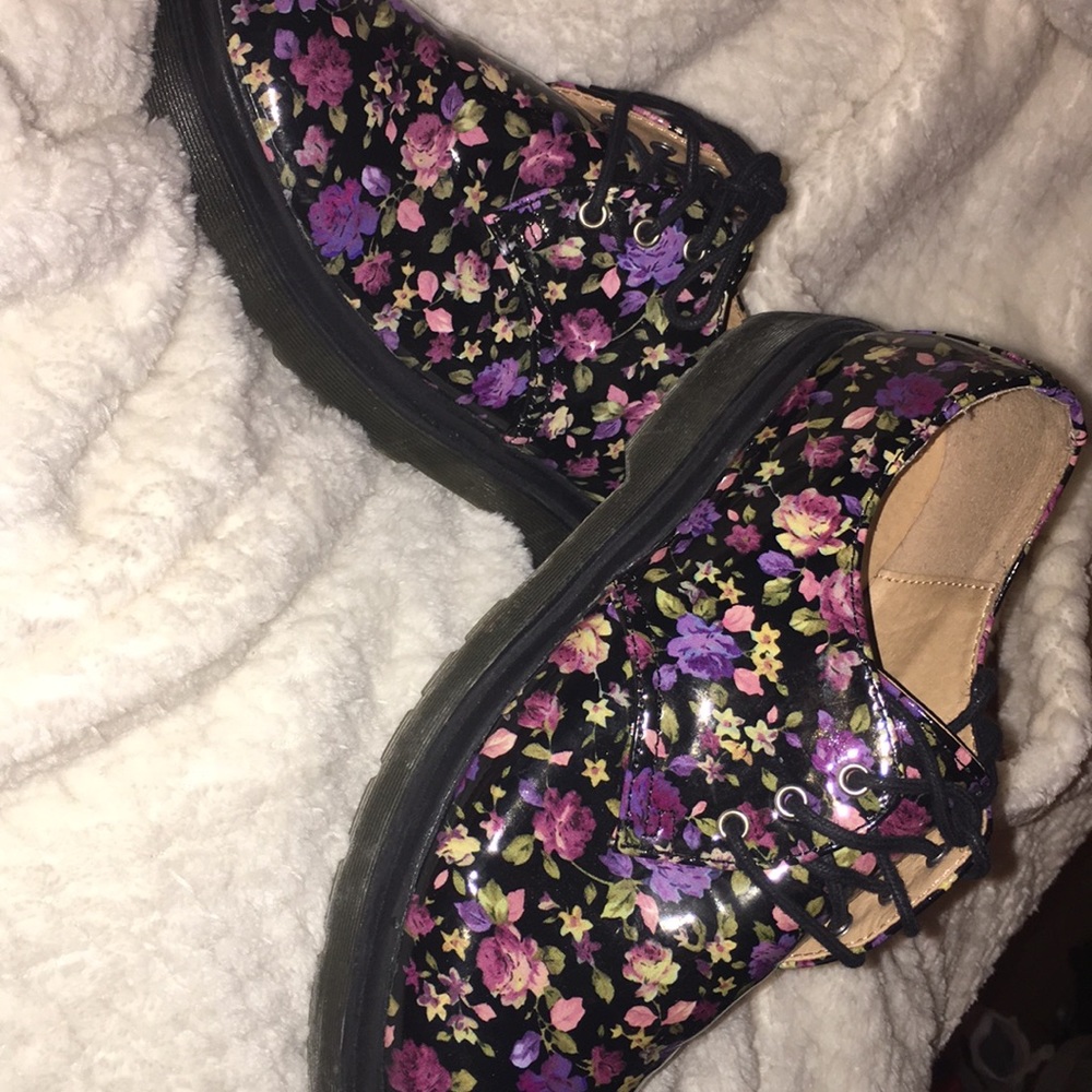 Candies faux patent leather oxfords